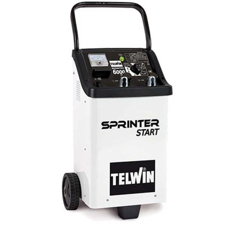 TELWIN Φορτιστής - Εκκινητής Μπαταρίας 12-24 V SPRINTER 6000 START 