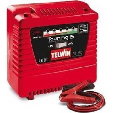 TELWIN Φορτιστής - Συντηρητής Μπαταρίας Touring 15 807592 TELWIN Φορτιστής - Συντηρητής Μπαταρίας Touring 15 807592