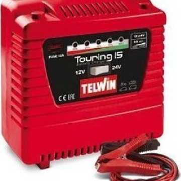 TELWIN Φορτιστής - Συντηρητής Μπαταρίας Touring 15 807592 TELWIN Φορτιστής - Συντηρητής Μπαταρίας Touring 15 807592