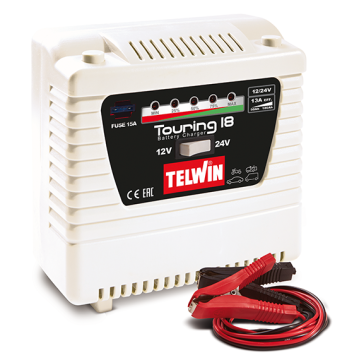 TELWIN Touring 18 Φορτιστής Mπαταρίας 12-24V 807593 TELWIN Touring 18 Φορτιστής Mπαταρίας 12-24V 807593
