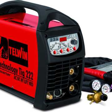 TELWIN TECHNOLOGY TIG 222 AC/DC-HF/LIFT MONOΦΑΣΙΚΗ ΗΛΕΚΤΡΟΚΟΛΛΗΣΗ 200A 852031