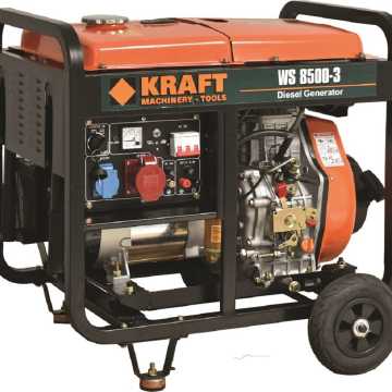 KRAFT Γεννήτρια πετρελαίου WS 8500-3 τριφασική 6000W 63774 KRAFT Γεννήτρια πετρελαίου WS 8500-3 τριφασική 6000W 63774