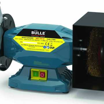 BULLE ΔΙΔΥΜΟΣ ΤΡΟΧΟΣ ΠΑΓΚΟΥ ΜΕ ΒΟΥΡΤΣΑ 400W 150MM 41845