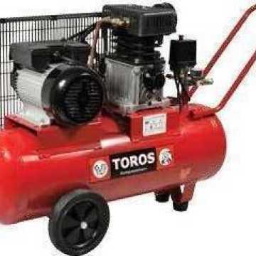  TOROS Αεροσυμπιεστής με Ιμάντα 3ΗΡ 50lt - 40147