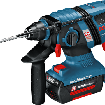BOSCH Πιστολέτο μπαταρίας GBH 36 V-EC Compact Professional + Δωρο τρυπάνια SDS-plus καιταχυτσόκ - 0611903R0J BOSCH Πιστολέτο μπαταρίας GBH 36 V-EC Compact Professional + Δωρο τρυπάνια SDS-plus καιταχυτσόκ - 0611903R0J