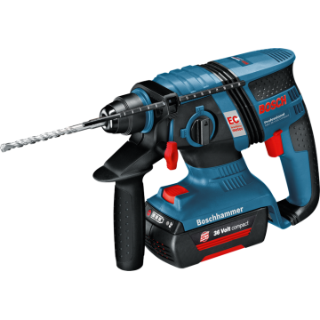BOSCH Πιστολέτο μπαταρίας GBH 36 V-EC Compact Professional + Δωρο τρυπάνια SDS-plus καιταχυτσόκ - 0611903R0J BOSCH Πιστολέτο μπαταρίας GBH 36 V-EC Compact Professional + Δωρο τρυπάνια SDS-plus καιταχυτσόκ - 0611903R0J