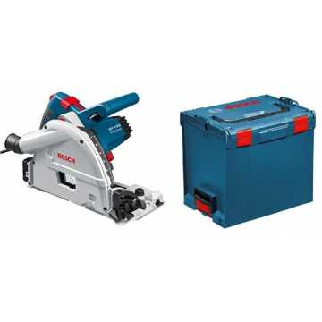 BOSCH Σετ βυθιζόμενο δισκοπρίονο GKT 55 GCE Professional + σετ ράγες οδηγοί FSN σε L-Boxx - 0601675001