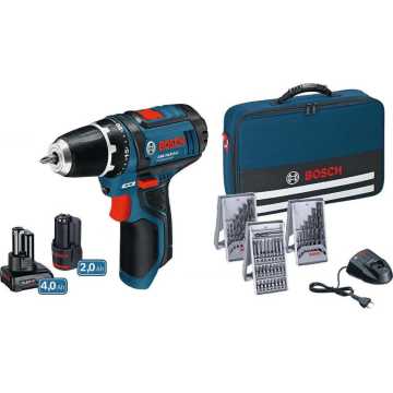 BOSCH Δραπανοκατσάβιδο μπαταρίας GSR 10,8-2-LI Professional + Δωρο εξαρτηματα - 0615990G6L BOSCH Δραπανοκατσάβιδο μπαταρίας GSR 10,8-2-LI Professional + Δωρο εξαρτηματα - 0615990G6L