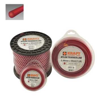 KRAFT PRO ΝΗΜΑ ΚΟΠΗΣ ΣΤΡΟΓΓΥΛΟ 4.00mm 450gr - 69364 KRAFT PRO ΝΗΜΑ ΚΟΠΗΣ ΣΤΡΟΓΓΥΛΟ 4.00mm 450gr - 69364