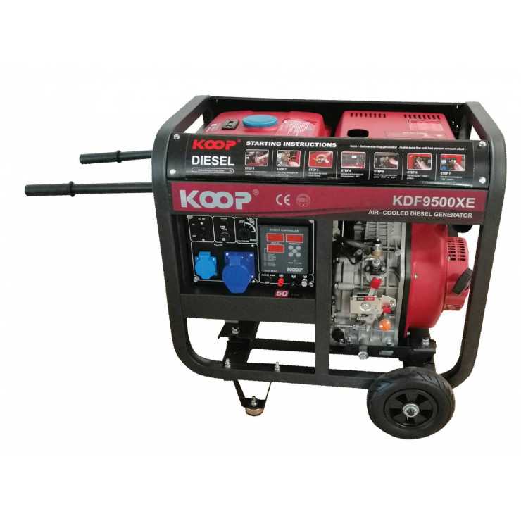 KOOP KDF 9500 XE-3 ΗΛΕΚΤΡΟΠΑΡΑΓΩΓΟ ΖΕΥΓΗ DIESEL ΤΡΙΦΑΣΙΚΗ 400V/50Hz 116352