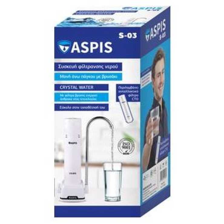 ASPIS Συσκευή Φίλτρου Βρύσης Μονή Άνω Πάγκου S-03