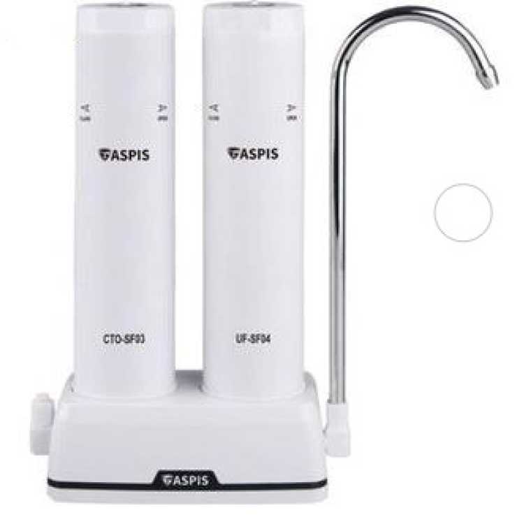 ASPIS Συσκευή Φίλτρου Βρύσης Διπλή Άνω Πάγκου S-04