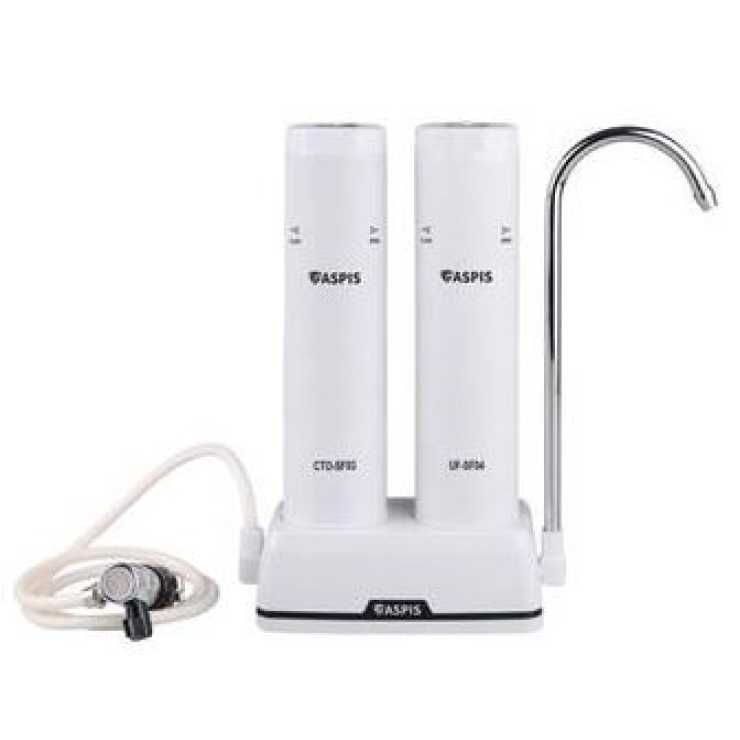 ASPIS Συσκευή Φίλτρου Βρύσης Διπλή Άνω Πάγκου S-04