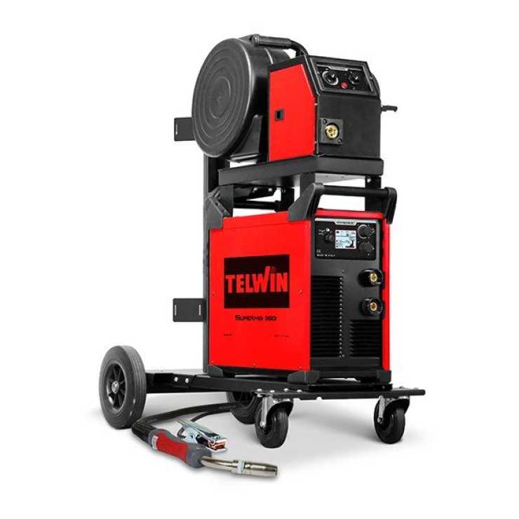  TELWIN SUPERMIG 350I PACK + TROLLEY 816903