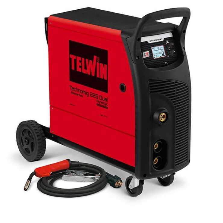 TELWIN TECHNOMIG 225 DUAL SYNERGIC 816057