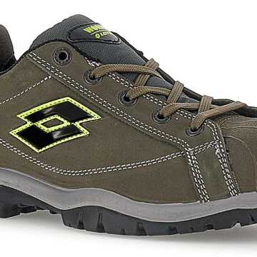LOTTO JUMP 300 II S3L SR FO Παπούτσι Ασφαλείας MAJOR BROWN/ALL BLACK/ACACIA GREEN 218705 AR4