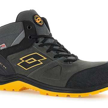 LOTTO HIT 250 MID S3 WR CI SRC HDRY ΜΠΟΤΑΚΙ ΕΡΓΑΣΙΑΣ ASPHALT/ALL BLACK/RADIANT YELLOW 219441 AG1