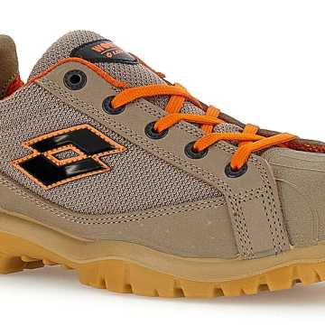 LOTTO JUMP 550 II S1PL SR FO Παπούτσι Ασφαλείας COBBLESAND/ALL BLACK/SAMBA ORANGE 219443 ARA