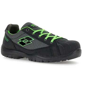 LOTTO JUMP 550 II S1PL SR FO Παπούτσι Ασφαλείας ALL BLACK/ASPHALT/SPRING GREEN 219443 ARB LOTTO JUMP 550 II S1PL SR FO Παπούτσι Ασφαλείας ALL BLACK/ASPHALT/SPRING GREEN 219443 ARB