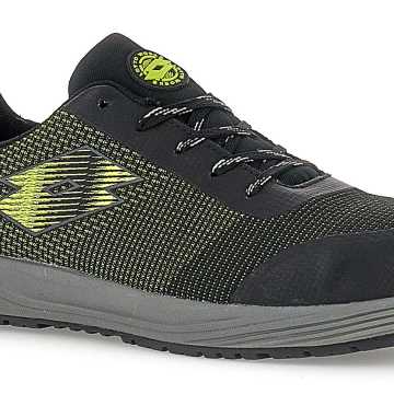 LOTTO MOVE 400 S1PL SR HRO Παπούτσι Ασφαλείας ALL BLACK/ACACIA GREEN 220484 2AW