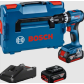 BOSCH GSB 18V-45 PROFESSIONAL ΚΡΟΥΣΤΙΚΟ ΔΡΑΠΑΝΟΚΑΤΣΑΒΙΔΟ ΜΠΑΤΑΡΙΑΣ ME 2 μπαταρίες - Ταχυφορτιστή 06019K3305