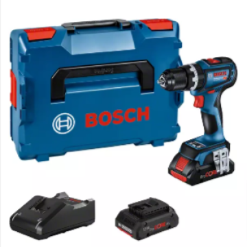 BOSCH GSB 18V-90 C PROFESSIONAL ΚΡΟΥΣΤΙΚΟ ΔΡΑΠΑΝΟΚΑΤΣΑΒΙΔΟ ΜΠΑΤΑΡΙΑΣ 2 μπαταρίες Li-Ion 4,0 Ah  06019K6104