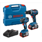 BOSCH GDR 18V-200 + GSR 18V-55 PROFESSIONAL ΣΕΤ COMBO 06019J2108