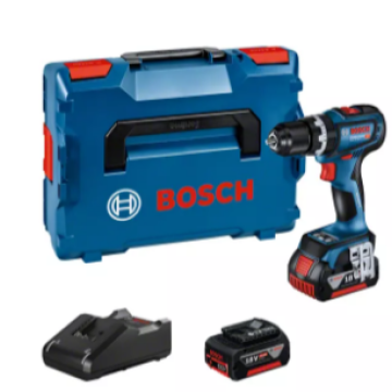 BOSCH GSB 18V-90 C PROFESSIONAL ΚΡΟΥΣΤΙΚΟ ΔΡΑΠΑΝΟΚΑΤΣΑΒΙΔΟ ΜΠΑΤΑΡΙΑΣ 2X5Ah 06019K6106