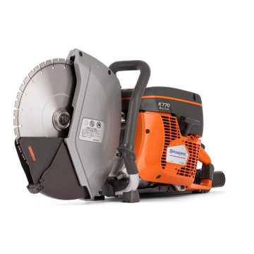 Husqvarna, K 770 DryCut Βάθος Κοπής 122mm - Μέγιστη Διάμετρος Δίσκου φ350mm (Με Αναρρόφηση & Σάκο Συλλογής), Βενζινοκίνητοι Κόφτες Χειρός, 967942001