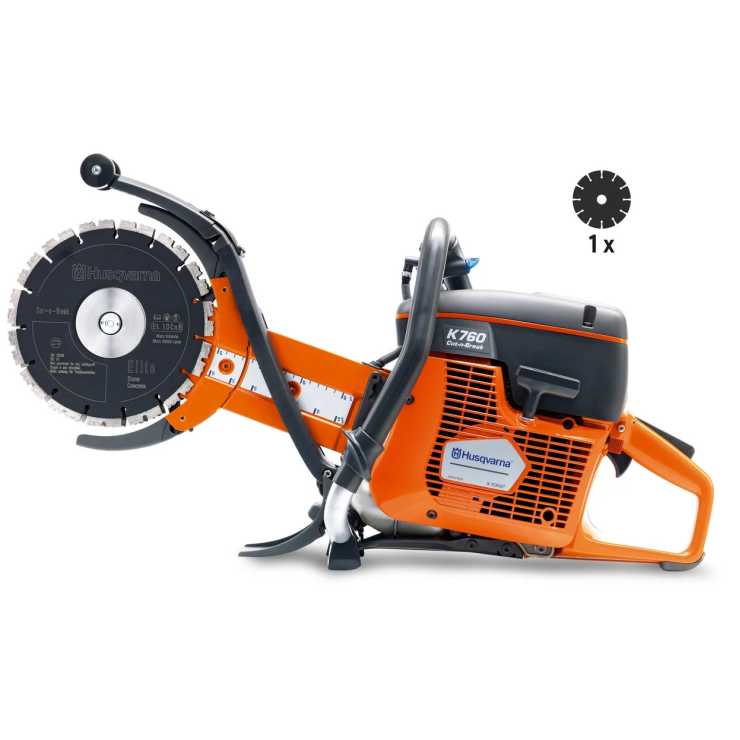HUSQVARNA K760 Cut-N-Break Βενζινοκινητος Κόφτης Ισχύος 967 19 57-01