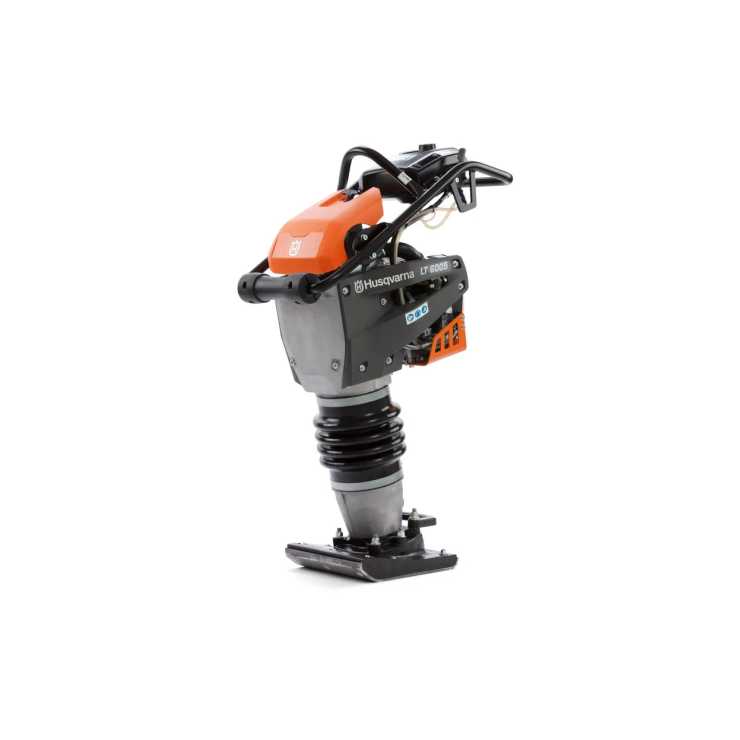 HUSQVARNA LT 6005 ΣΥΜΠΙΕΣΤΗΣ ΕΔΑΦΟΥΣ Βενζίνης με πλατος πλάκας 230mm 967854504