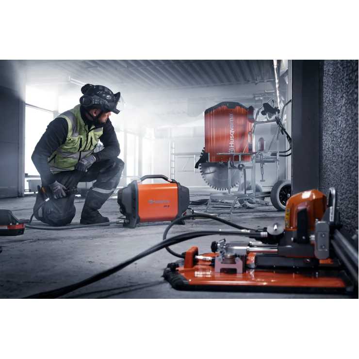HUSQVARNA Wall Saw 8 Ηλεκτρικός Κόφτης Τοιχοποιίας Φ600 Βάθος Κοπής 395mm 967971301
