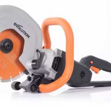 EVOLUTION Φορητός Κάθετος Κόφτης Δομικών Υλικών 255mm R255DCT + Δίσκος 255mm Διαμαντέ Premium για Αδρανή Υλικά & Οπλισμένο Σκυρόδεμα PD255SEG-CS  52.0915