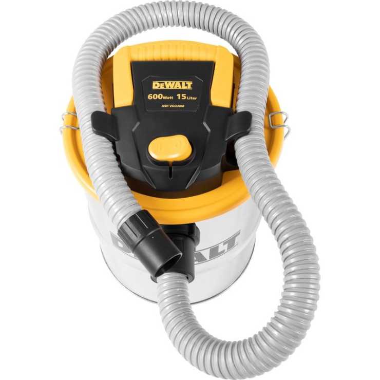 DeWALT Σκούπα Στάχτης με Ανοξείδωτο Κάδο 15L DXV15A 00308938