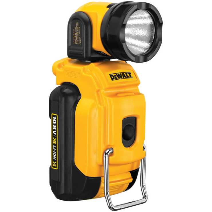 DEWALT 10.8V XR Li-Ion Κόμπακτ Φακός LED - Χωρίς Μπαταρία & Φορτιστή DCL510N