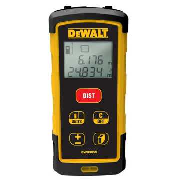 DEWALT Μετρητής αποστάσεων λέιζερ 50m DW03050 DEWALT Μετρητής αποστάσεων λέιζερ 50m DW03050