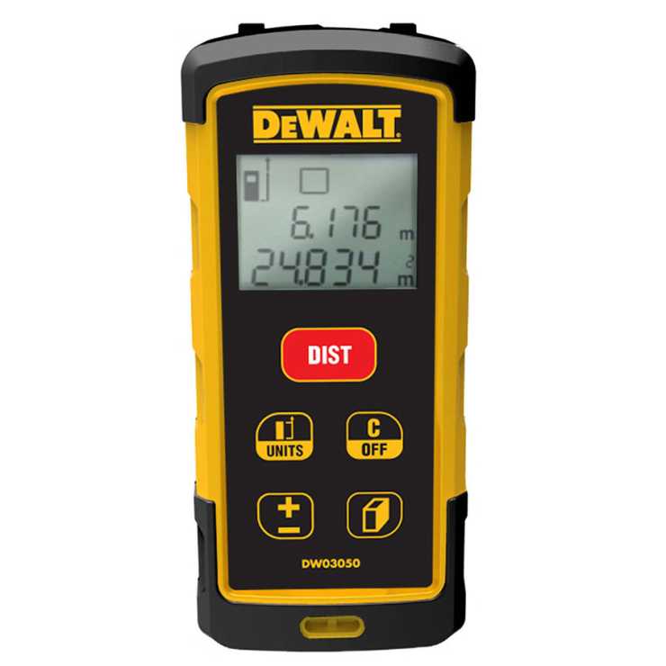 DEWALT Μετρητής αποστάσεων λέιζερ 50m DW03050