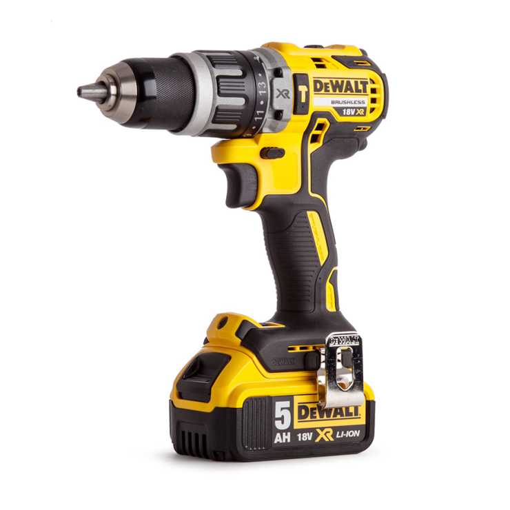 DEWALT Κρουστικό δραπανοκατσάβιδο Brushless 18V Li-Ion 2x5.0Ah DCD796P2