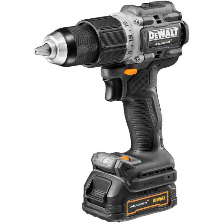 DEWALT - MCLAREN Δραπανοκατσάβιδο premium 18V 2x1,7Ah Powerstack DCD85ME2GT