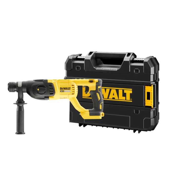 DEWALT Κρουστικό πιστολέτο SDS-Plus 18V σε βαλίτσα (χωρίς μπαταρία & φορτιστή) DCH133NT