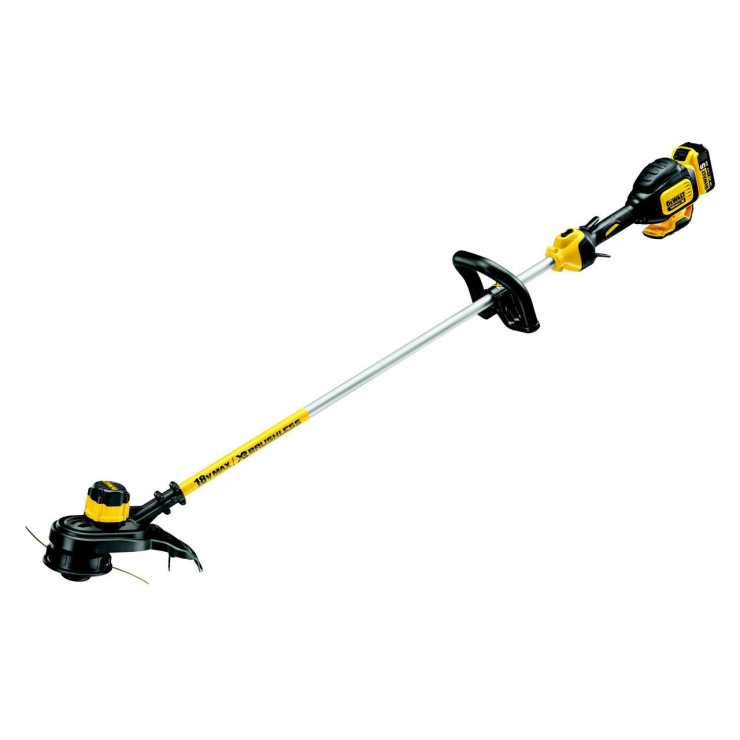 DEWALT Μηχανή Φινιρίσματος Brushless 38cm 54V XR Flexvolt Li-Ion (1x9.0Ah) DCM571X1