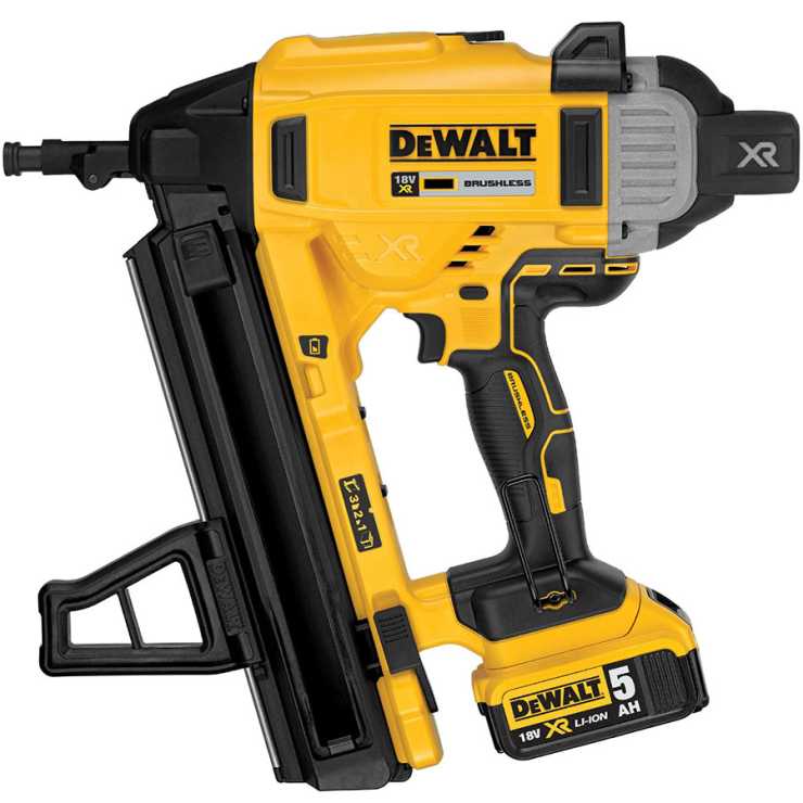 DEWALT Καρφωτικό μπετού 18V Brushless 2 μπαταρίες 5.0Ah DCN890P2