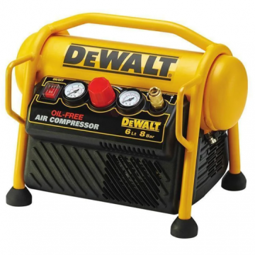 Dewalt Φορητός Αεροσυμπιεστής Oilless 1.5hp 6lt DPC6MRC