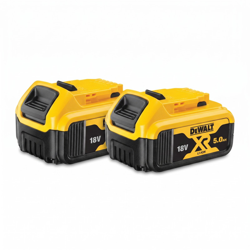 DEWALT 18V 2X5.0AH XR LI-ION ΜΠΑΤΑΡΙΑ DCB184