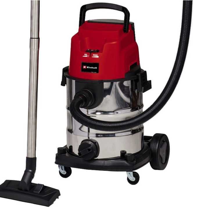 Einhell TE-VC 36/25 Li S-Solo Σκούπα Υγρών / Στερεών με Κάδο 25lt  2347170