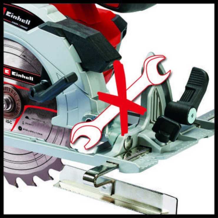 Einhell Βυθιζόμενο Δισκοπρίονο 18V Solo με Σύστημα Αναρρόφησης 4331220