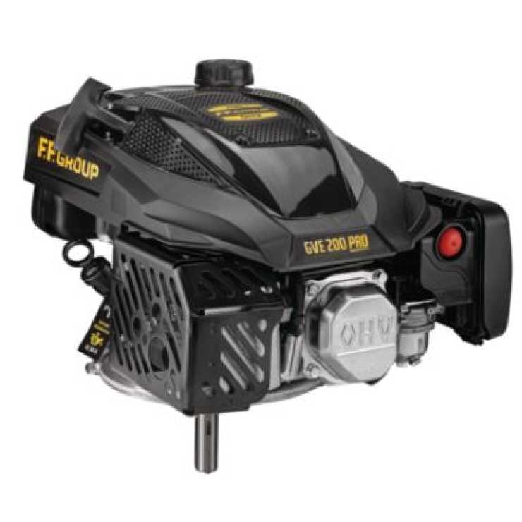 FF GROUP ΚΙΝΗΤΗΡΑΣ ΒΕΝΖΙΝΗΣ (ΚΑΘΕΤΟΣ) GVE 200 N1 PRO 46405