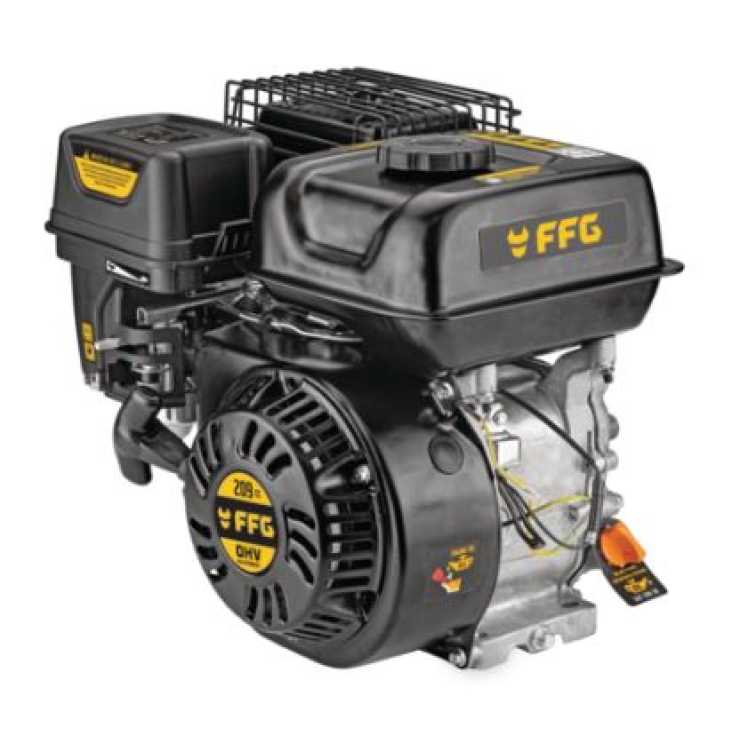 FF GROUP ΚΙΝΗΤΗΡΑΣ ΒΕΝΖΙΝΗΣ (ΟΡΙΖΟΝΤΙΟΣ) GHE 209 P PLUS 47229