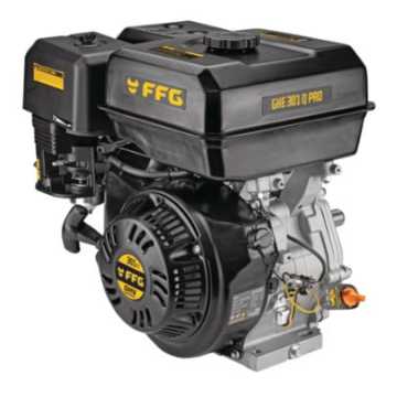 FF GROUP ΚΙΝΗΤΗΡΑΣ ΒΕΝΖΙΝΗΣ (ΟΡΙΖΟΝΤΙΟΣ) GHE 301 Q PRO 47232