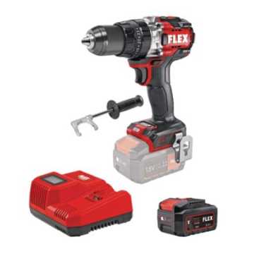 FLEX ΚΡΟΥΣΤΙΚΟ ΔΡΑΠΑΝΟΚΑΤΣΑΒΙΔΟ ΜΠΑΤΑΡΙΑΣ PD 2G 18.0-EC HD/ 5.0 SET D00307